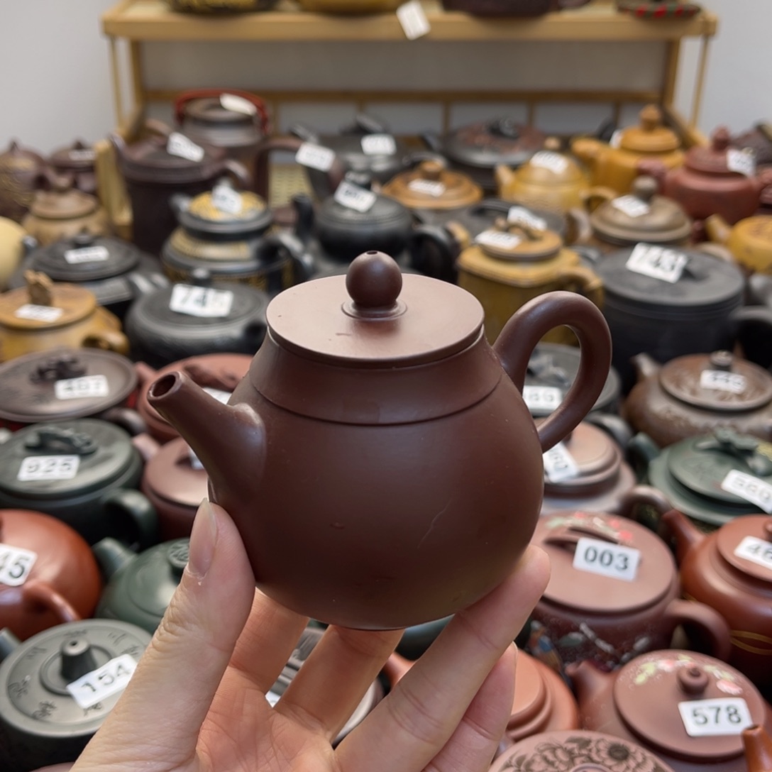 口盖厚薄不均紫砂微瑕150