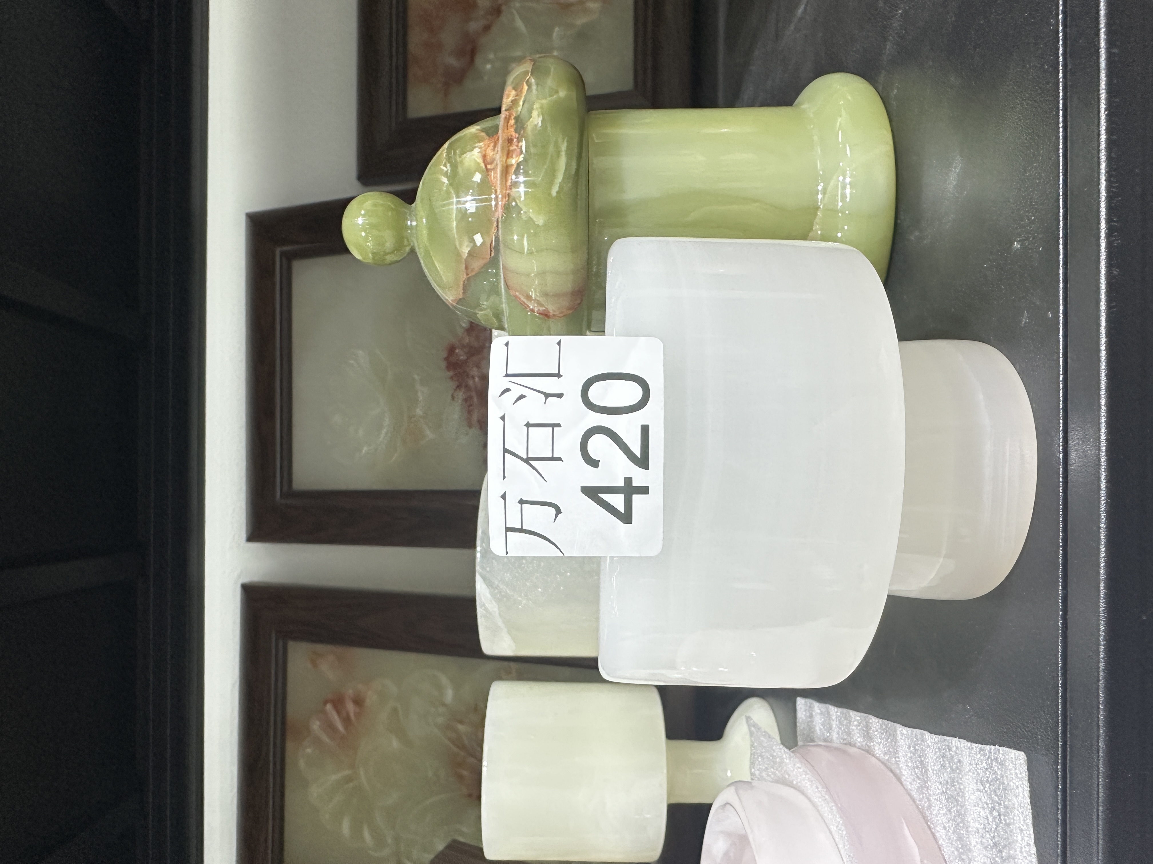 天然石材420小碗家居饰品