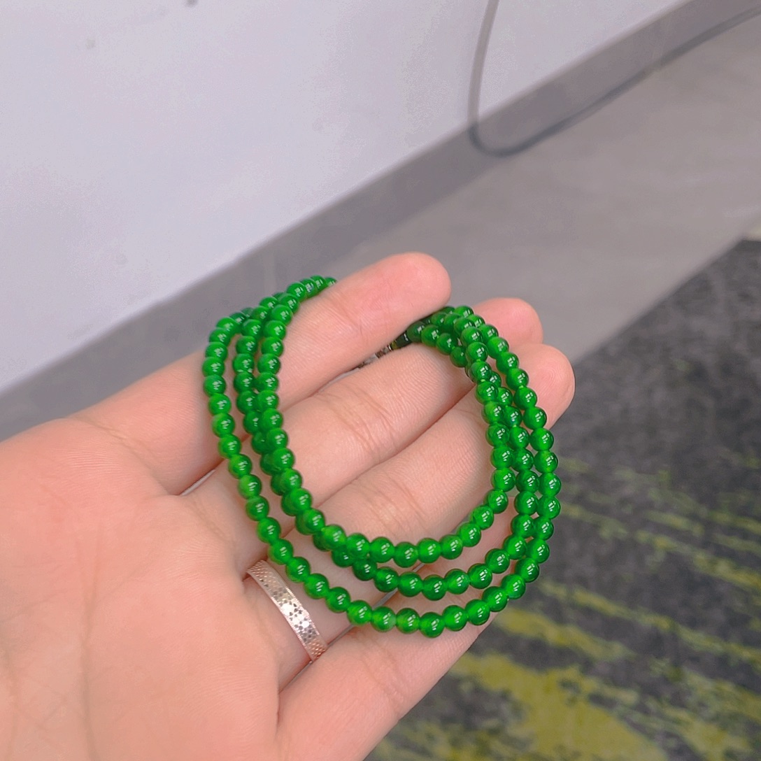 翡翠未镶嵌颈饰卡4