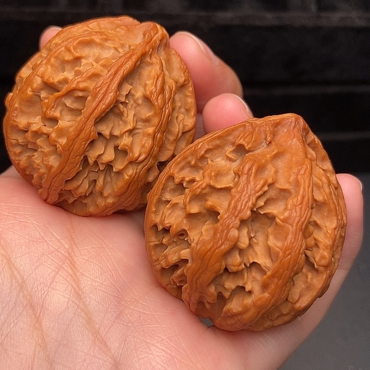 文玩核桃把件秦岭核桃文玩核桃
