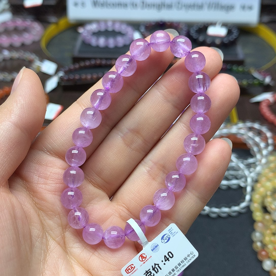 手链锂辉石未镶嵌手链