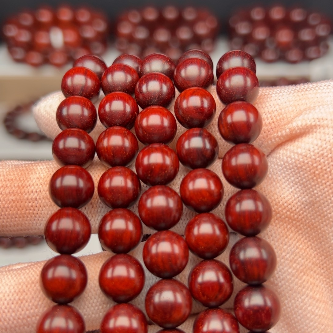 皇***ᵀ小叶紫檀手串/手链1.0*108泥料8049