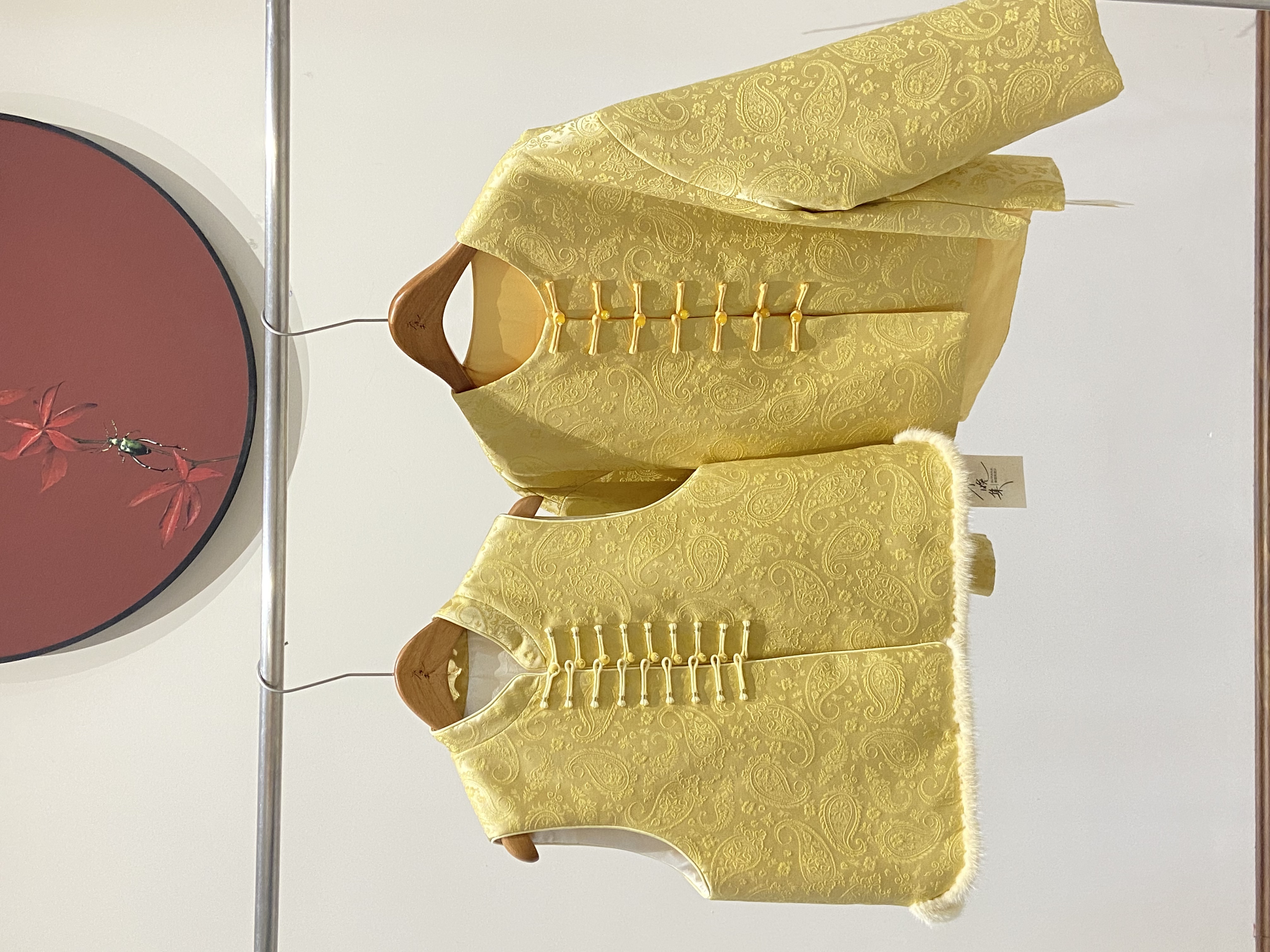 【不晚集】腰果花马甲/棉服