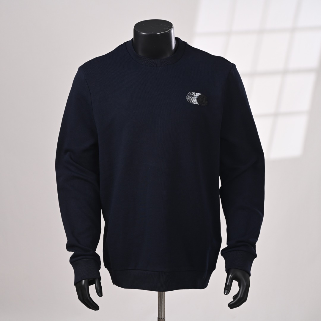 常规套头厚款圆领卫衣秋冬男士长袖时尚休闲微宽松轻奢03