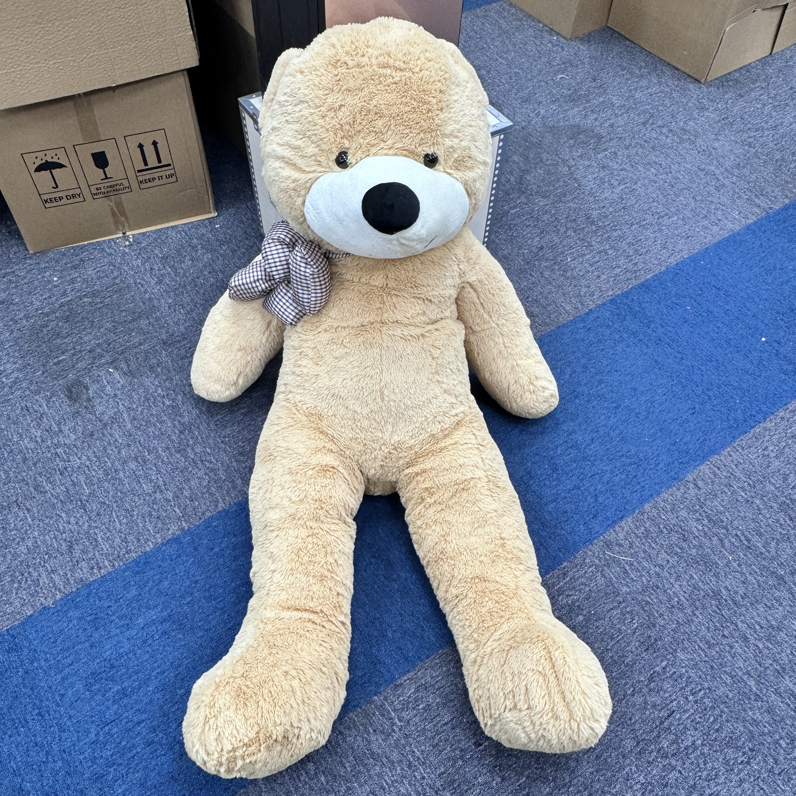 可爱大熊玩偶【颜色随机】