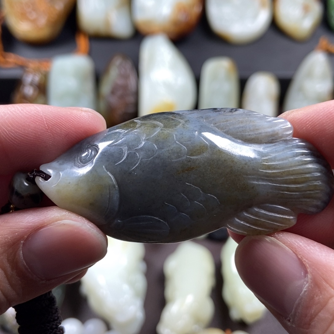 和田玉挂件未镶嵌