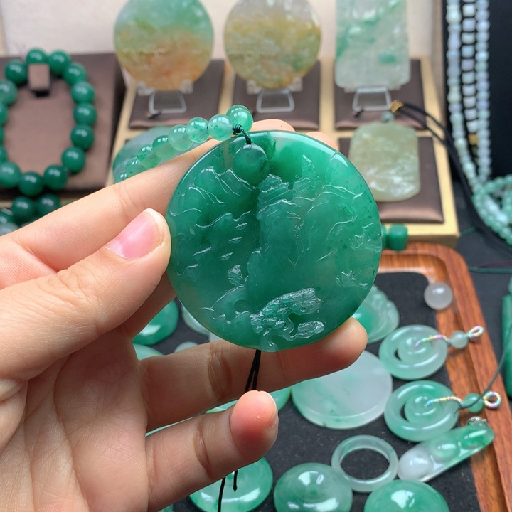 未镶嵌石英质玉珠宝半成品真*