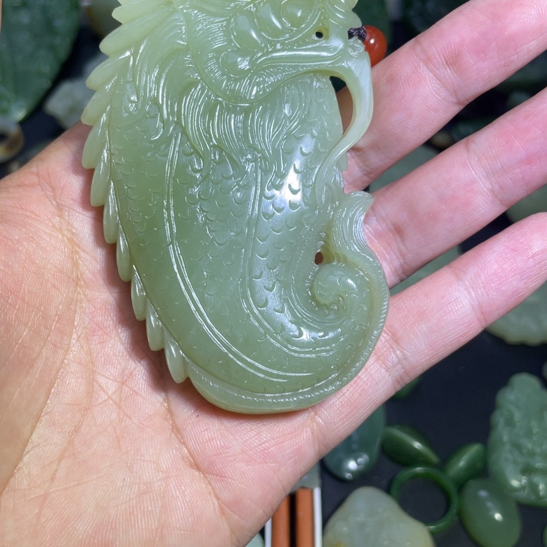 吊坠(不含链)未镶嵌和田玉