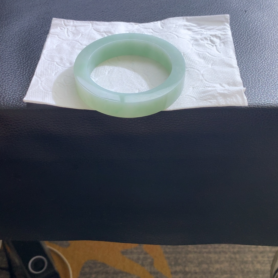 定制翡翠未镶嵌翡翠手镯54-56