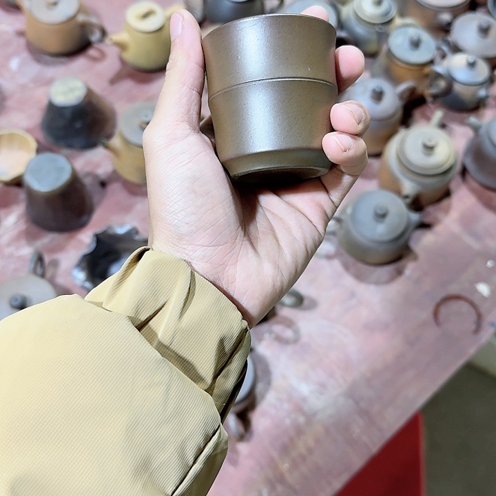 紫砂茶壶坭兴陶柴烧