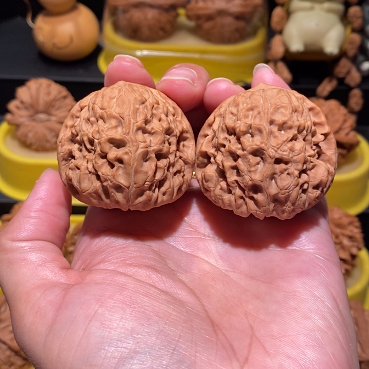 文玩核桃把件文玩核桃41尺大团圆