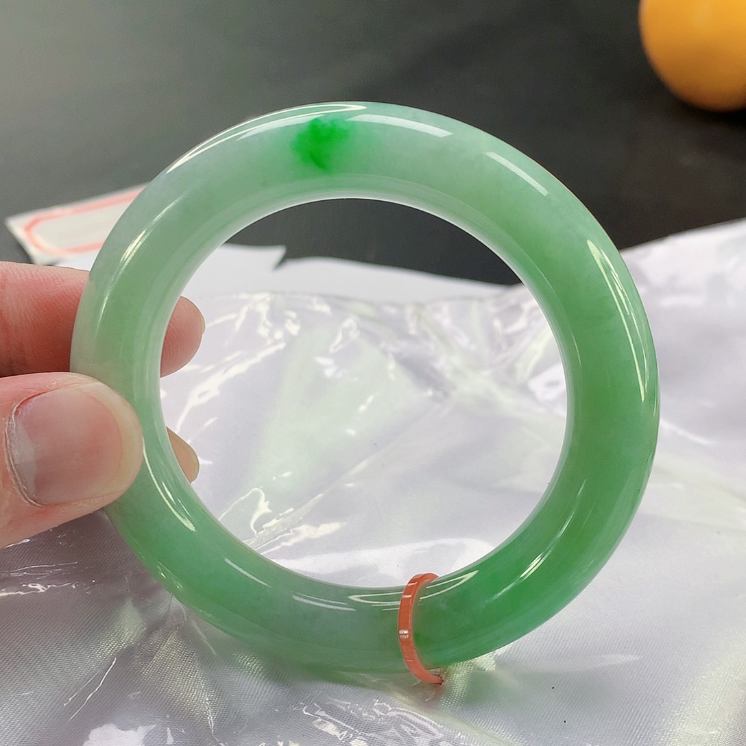 翡翠手镯未镶嵌807缅甸天然翡翠A货