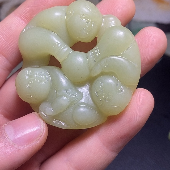 和田玉（糖玉）未镶嵌颈饰