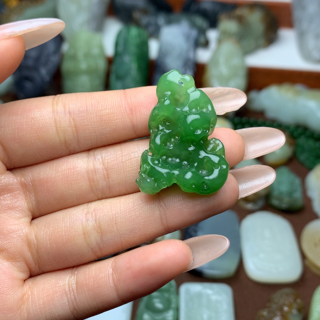 和田玉挂件未镶嵌