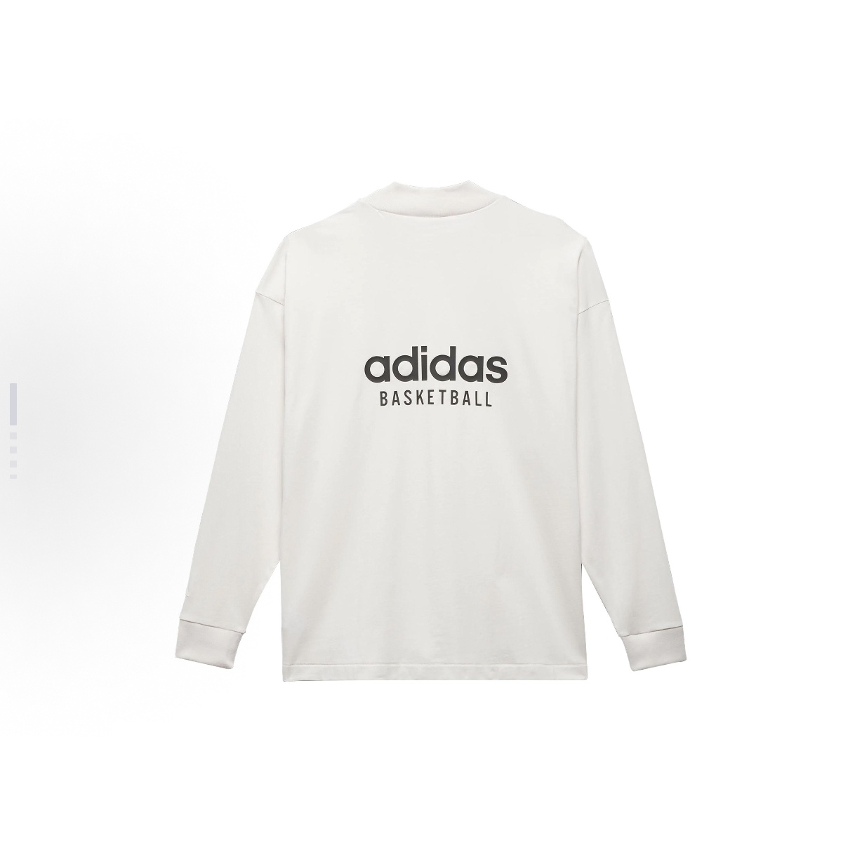 adidas 三叶草 圆领长袖T恤 男女同款 白色IA3424