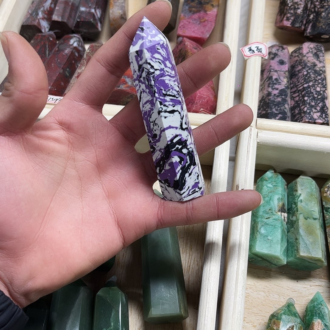 珠宝半成品紫晶银S925镶嵌