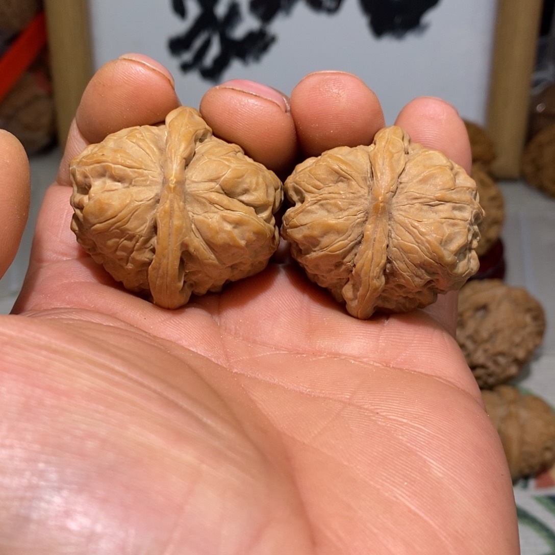 文玩核桃把件37全品蛤蟆头