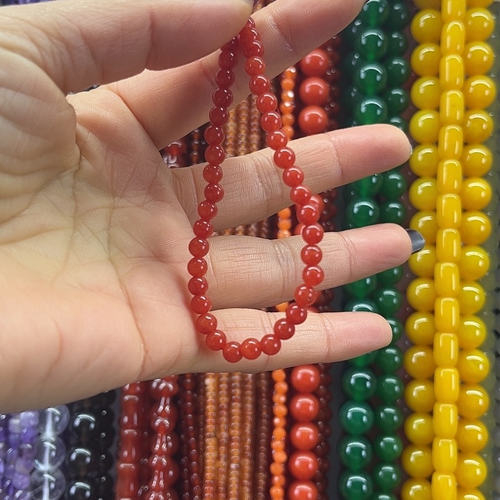 玛瑙/玉髓未镶嵌手链