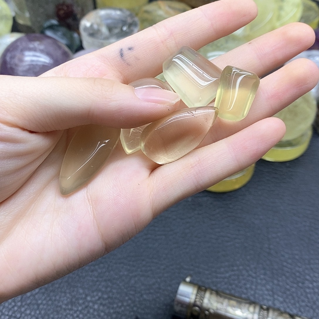 未镶嵌珠宝半成品水晶123水晶石