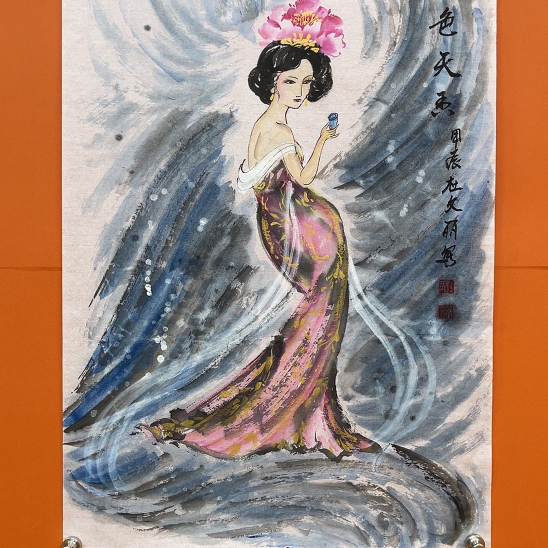 国画艺术家 真人1111111111