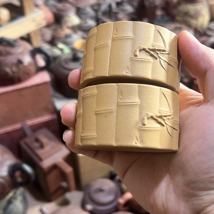 紫砂茶壶原矿紫砂杯