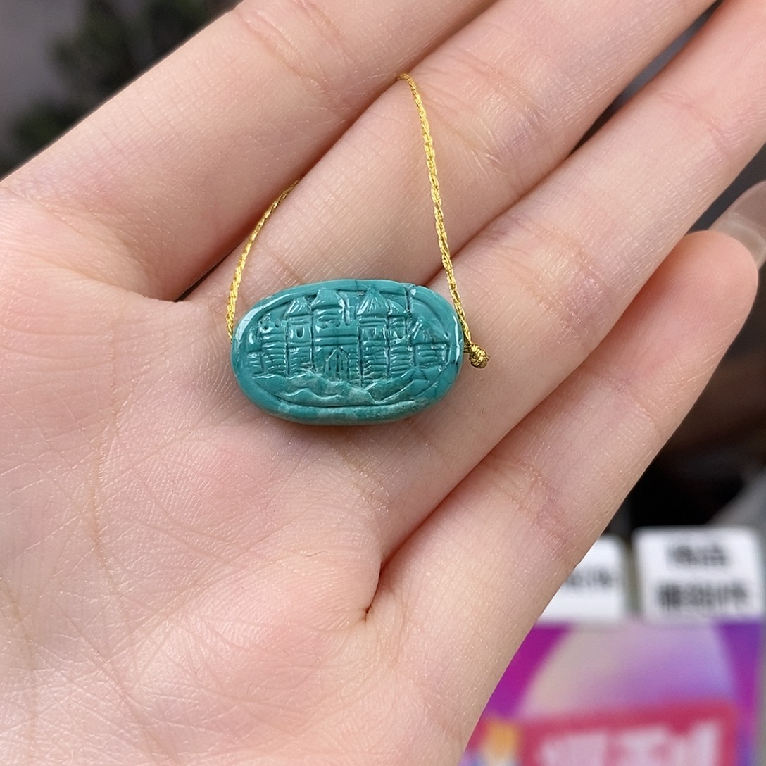 绿松石未镶嵌珠宝奇石