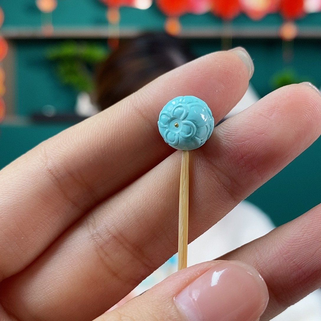 绿松石珠宝奇石未镶嵌