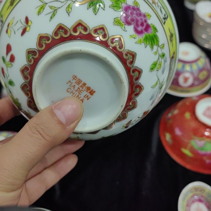 玉***饭木景德镇饭碗一个