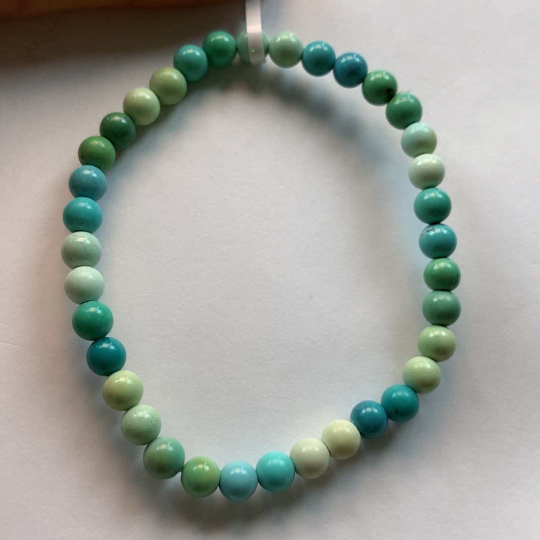 绿松石手串未镶嵌