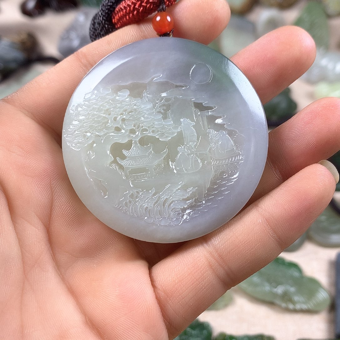 颈饰未镶嵌和田玉