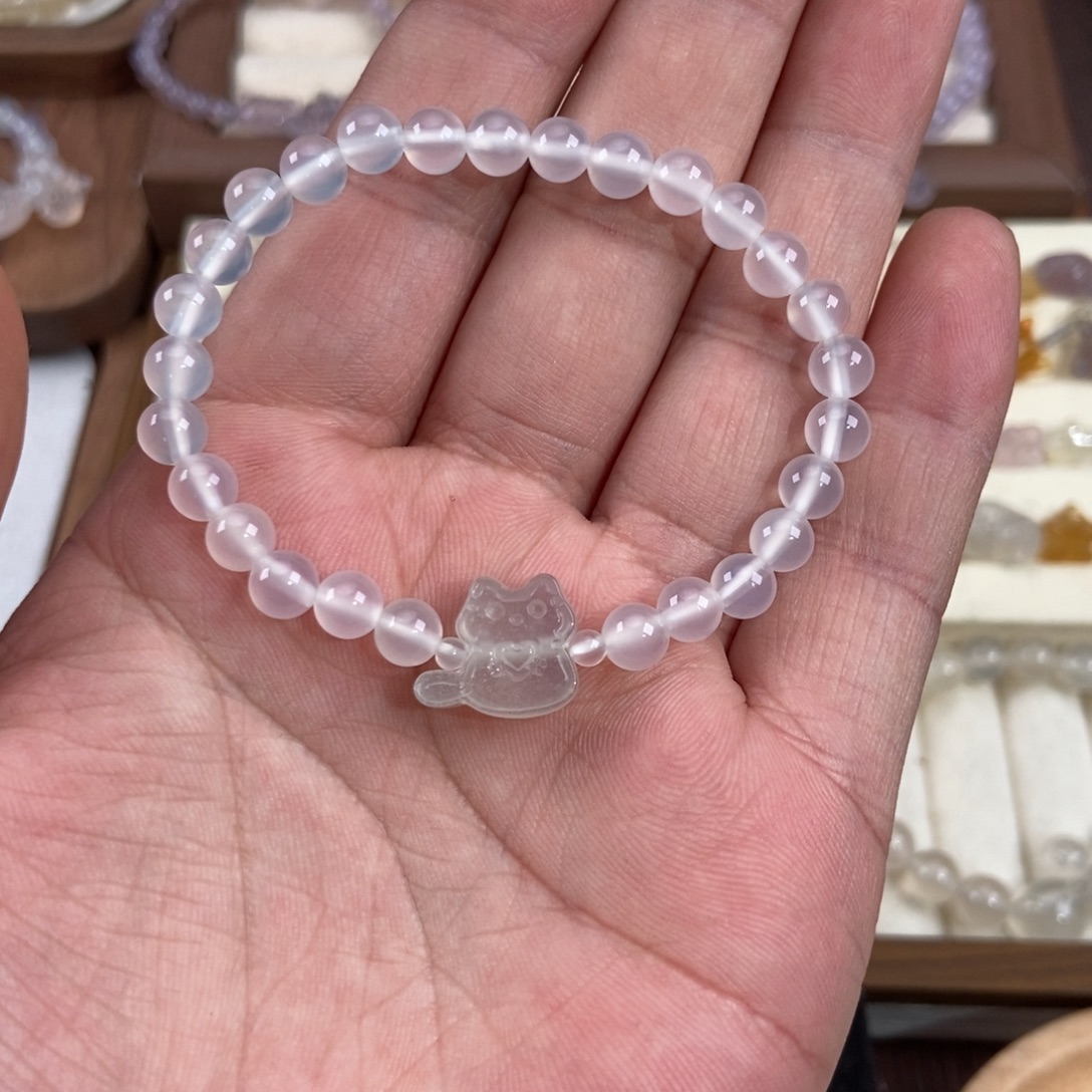 玛瑙/玉髓未镶嵌手链