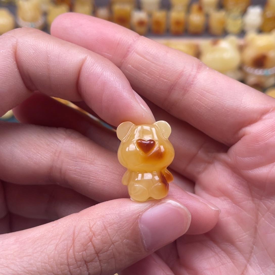 未镶嵌琥珀裸石蜜蜡