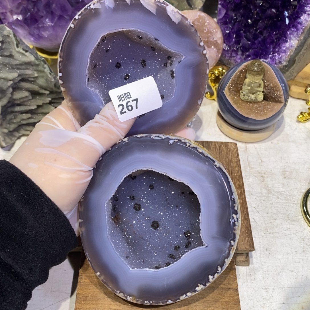 大型摆件（非配饰）紫晶未镶嵌