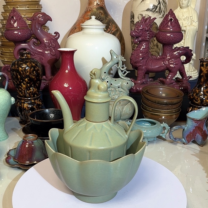 瓷片摆件摆件摆件