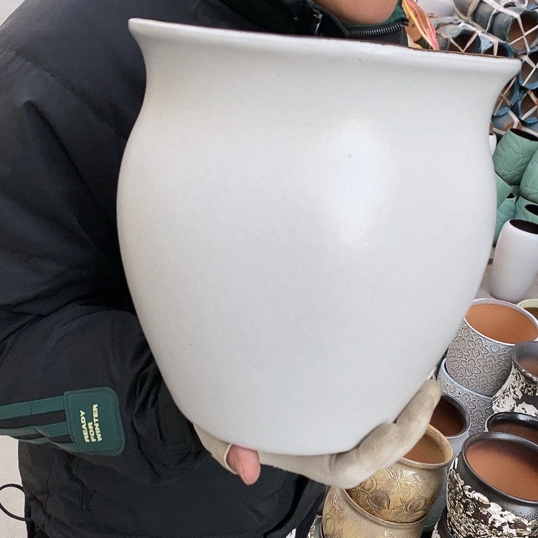 紫砂花盆正品口21高23