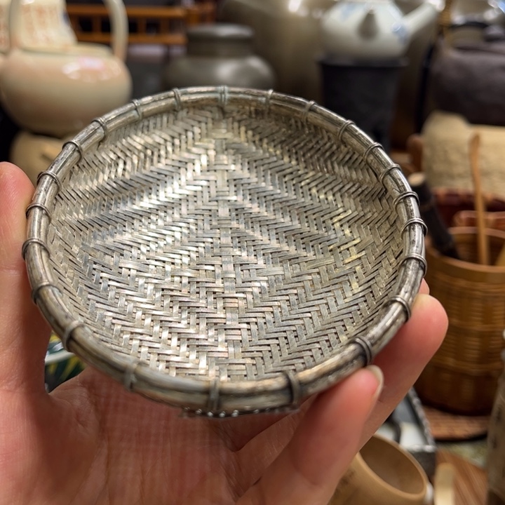 纯银放茶一个一个