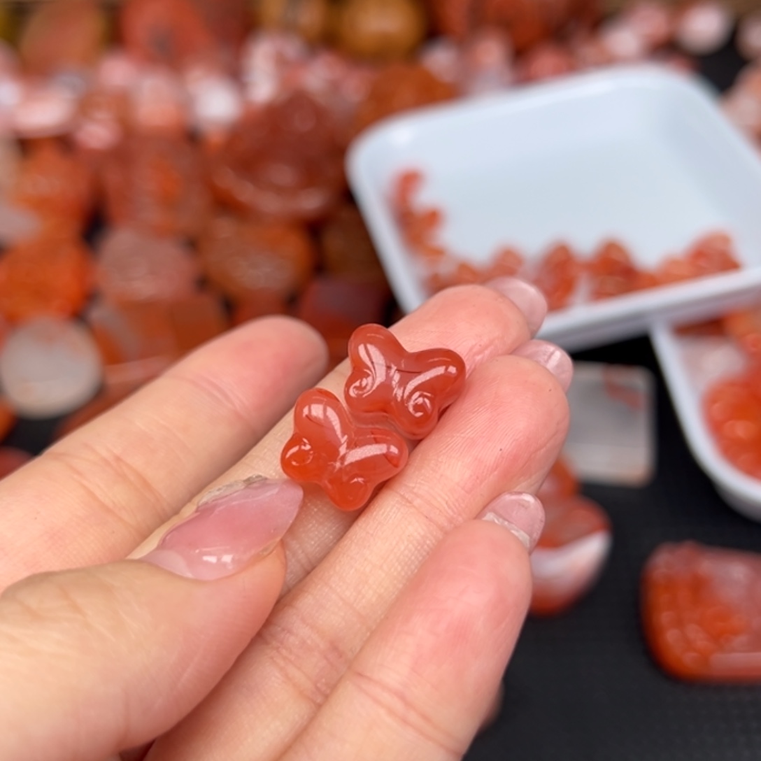 南红玛瑙未镶嵌吊坠(不含链)