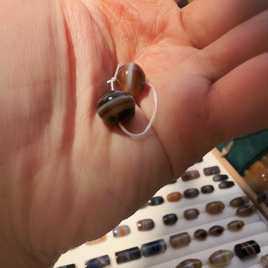 合金颈饰玛瑙/玉髓J*1