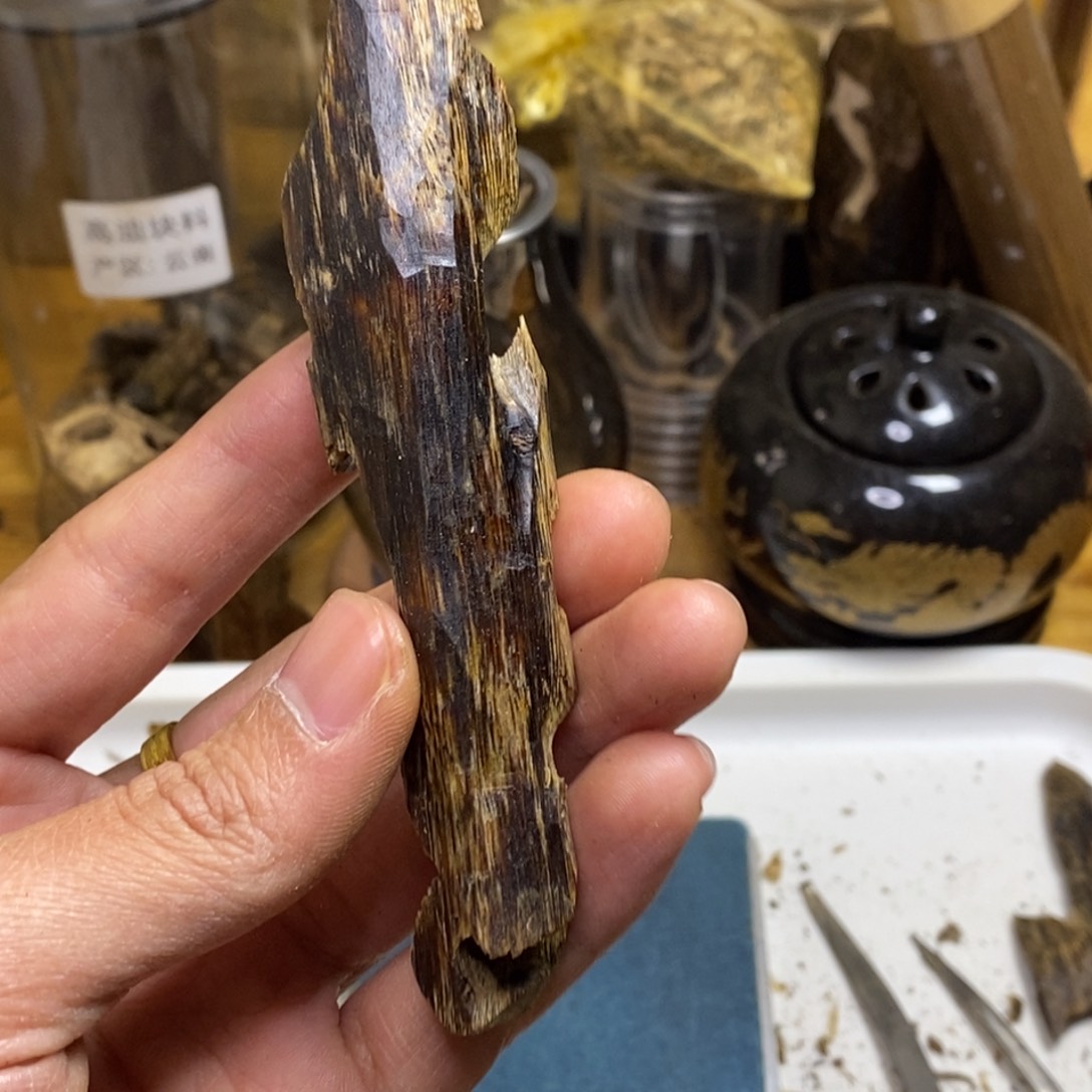 沉香高油香薰海南陆河12克