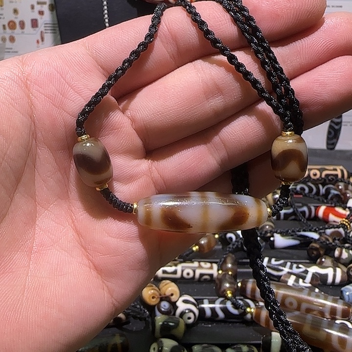 灵***龍玛瑙/玉髓未镶嵌颈饰