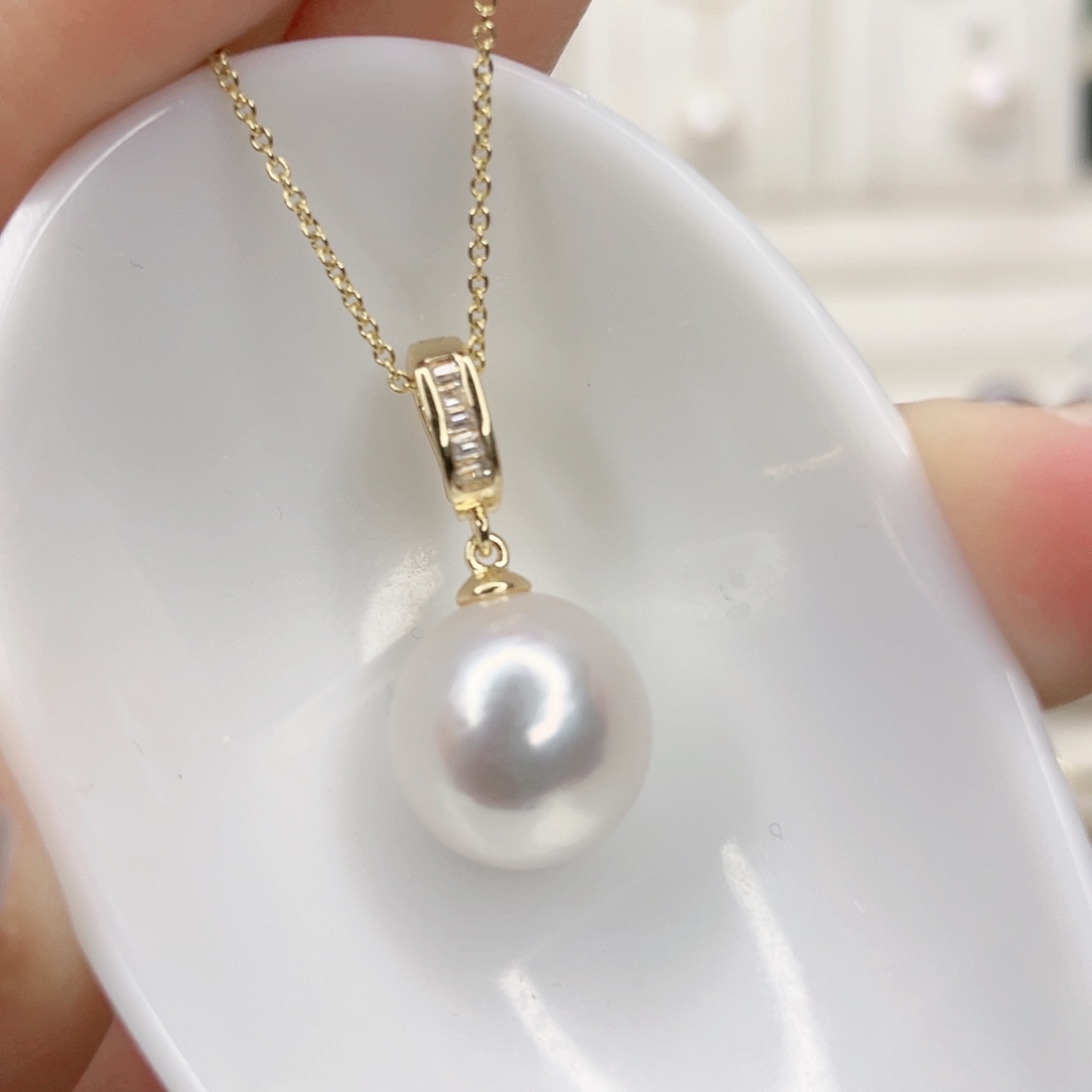 淡水珍珠吊坠(赠链)未镶嵌
