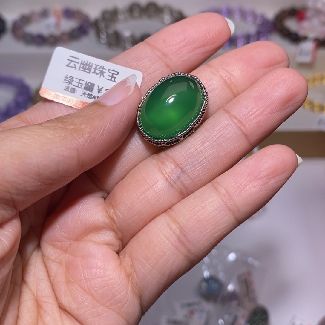 【闪购商品】水晶手链未镶嵌绿玉髓