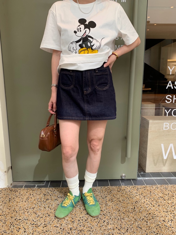 复古口袋设计牛仔短裙女春夏韩版高腰显瘦防走光a字包臀裙子#9215