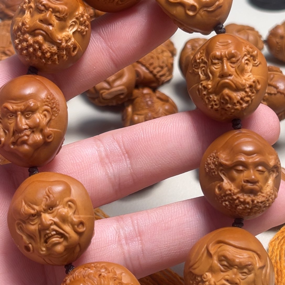 橄榄核吊坠木*哥十八罗汉