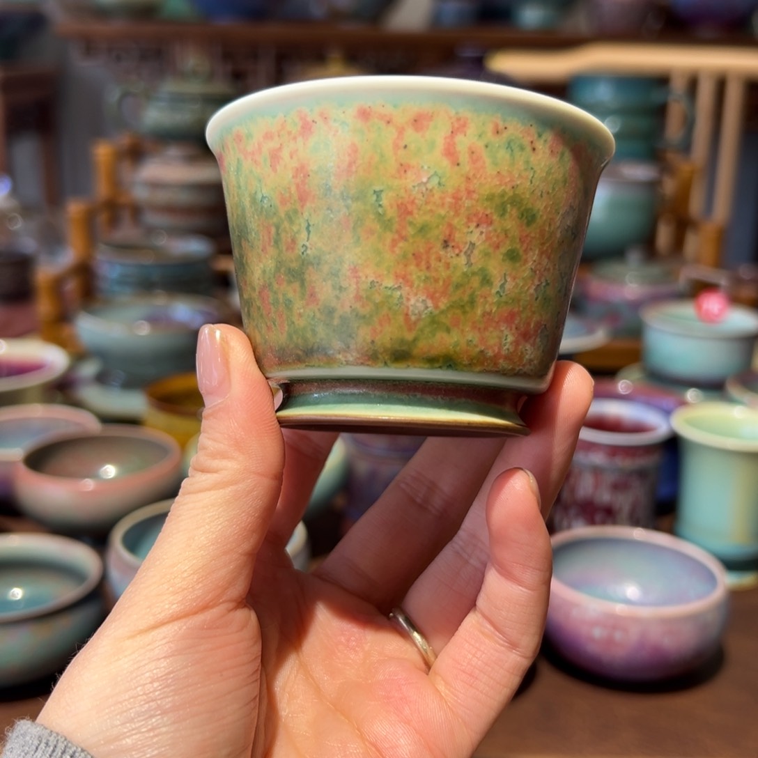 摆件钧瓷的制作工艺和工艺都是