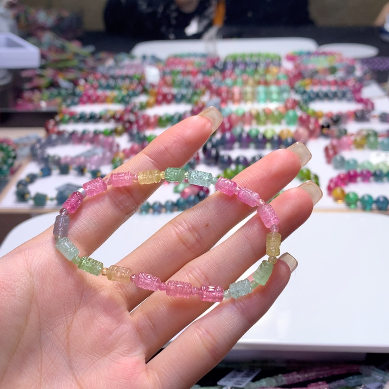 【闪购商品】未镶嵌手串碧玺