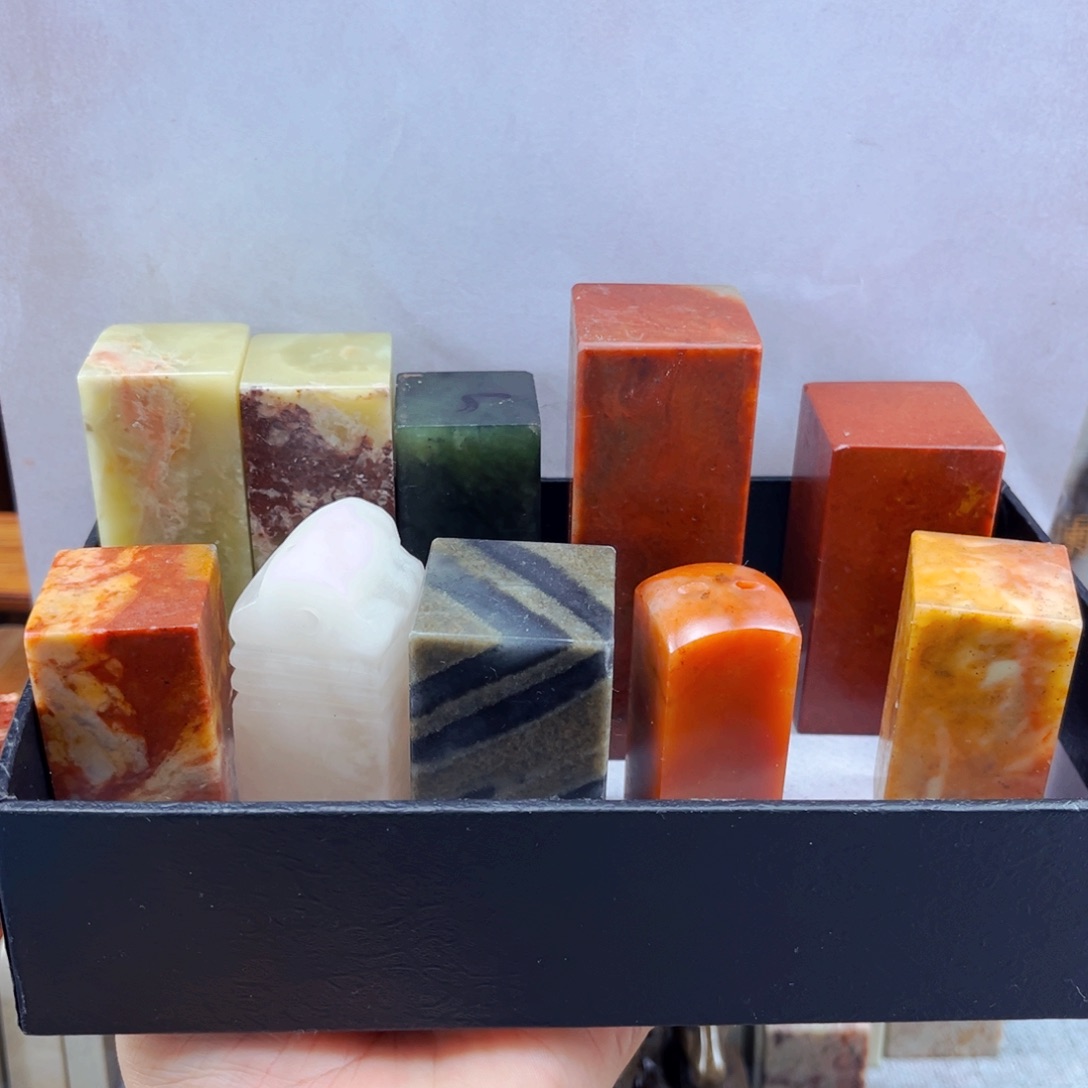 寿山石印石闪购商品福利款瑕疵料10方