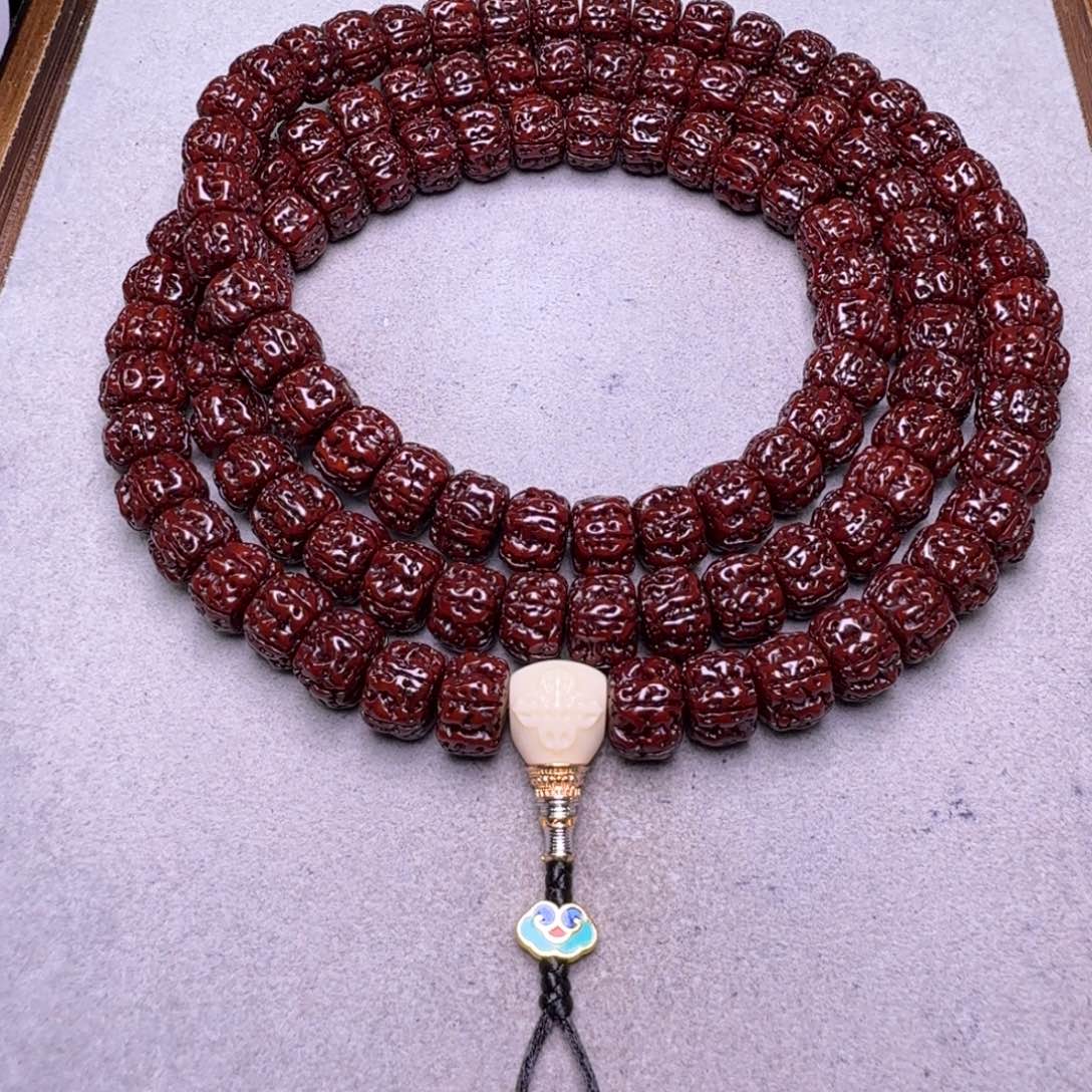 *****金刚菩提吊坠盘龙108尺寸14