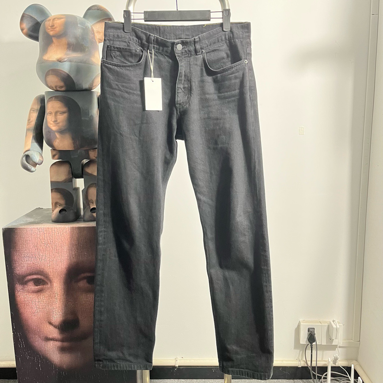 99新 LouisVuitton/路易威登 99新Lv皮牌老花牛仔裤 尺码：31