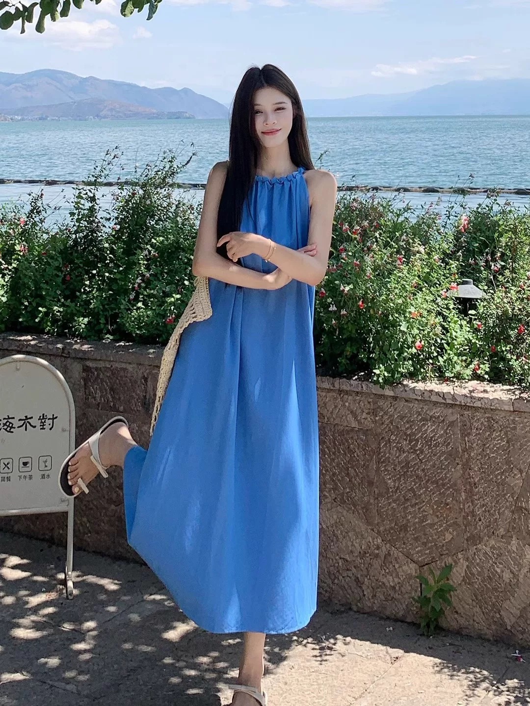 (B孤品女装）—大码连衣裙成人常规